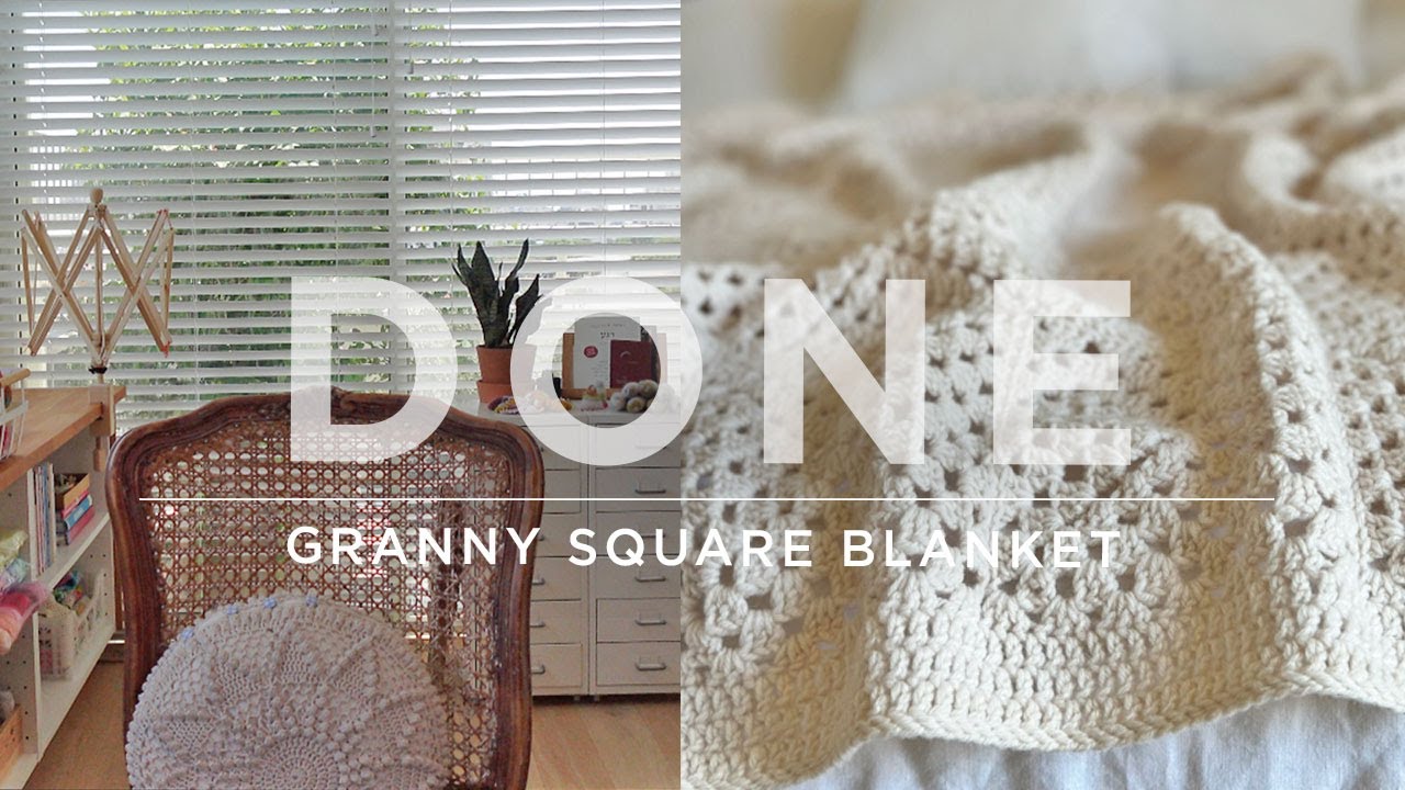 Granny Square Blanket - DONE!