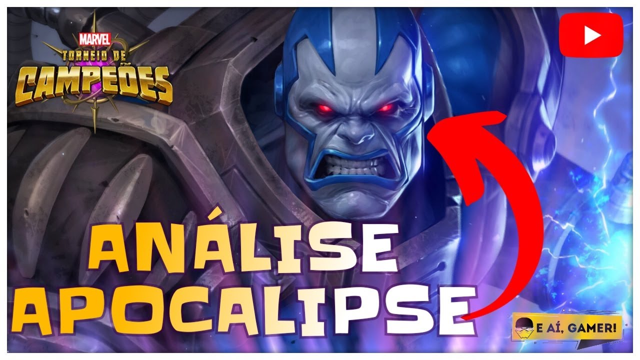 A MELHOR FORMA DE USAR O APOCALIPSE • ANÁLISE/REVIEW • MARVEL TORNEIO DE CAMPEÕES| E aí, gamer!