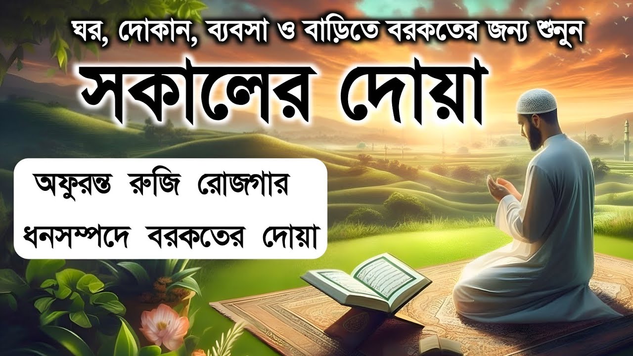 সকালটা শুরু হোক হৃদয় শীতল করা বরকতময় আয়াত দিয়ে। সকালের দোয়া ও জিকির। Morning Dua Full by Alaa Aqel