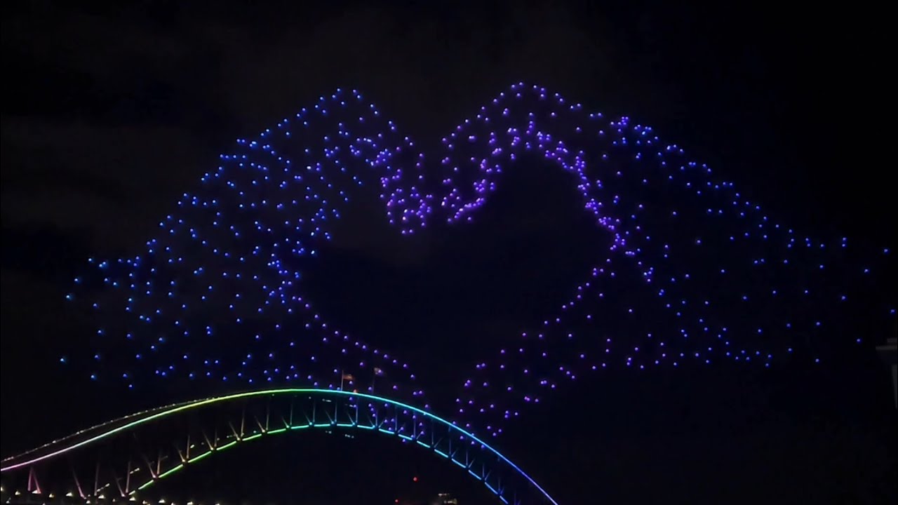 Sydney - VIVID 2024 Drone-Show