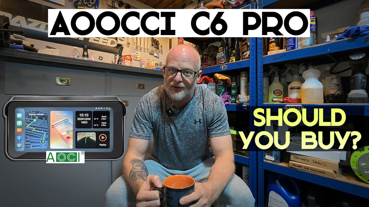 Обзор GPS-навигатора для мотоциклов Aoocci C6 Pro