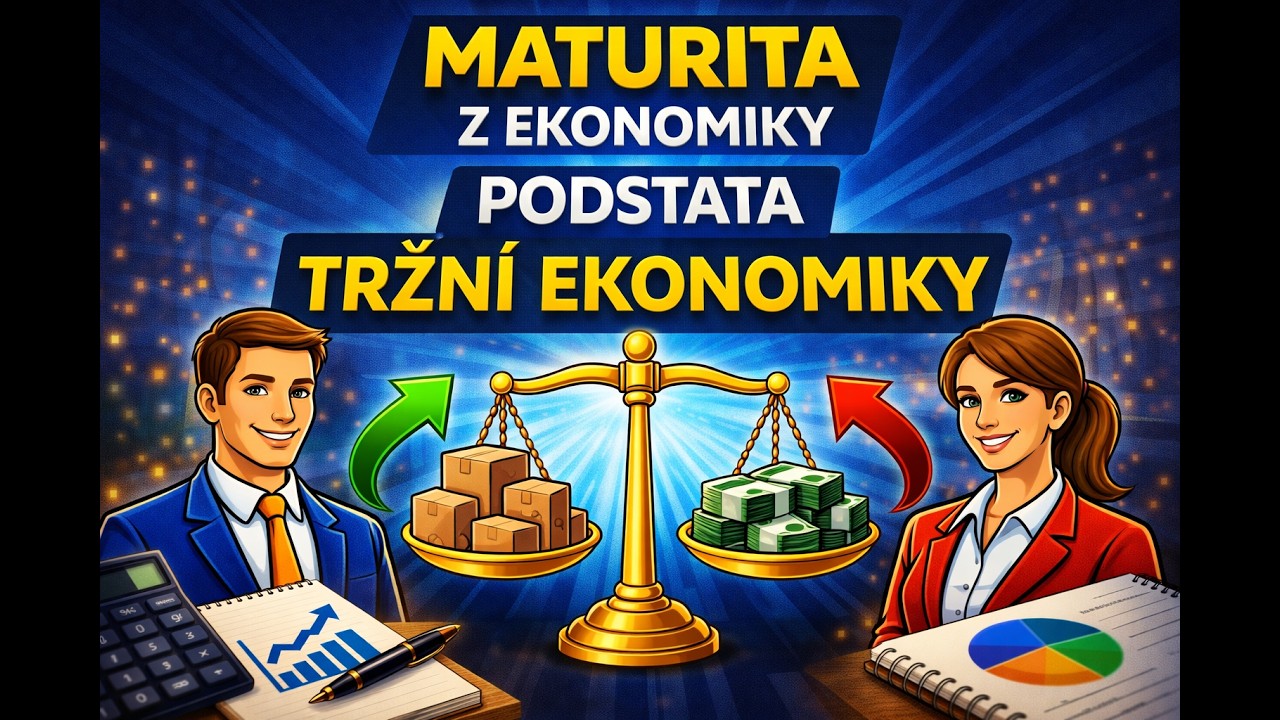 Tržn&iacute; ekonomika: Nab&iacute;dka, popt&aacute;vka a tržn&iacute; mechanismus