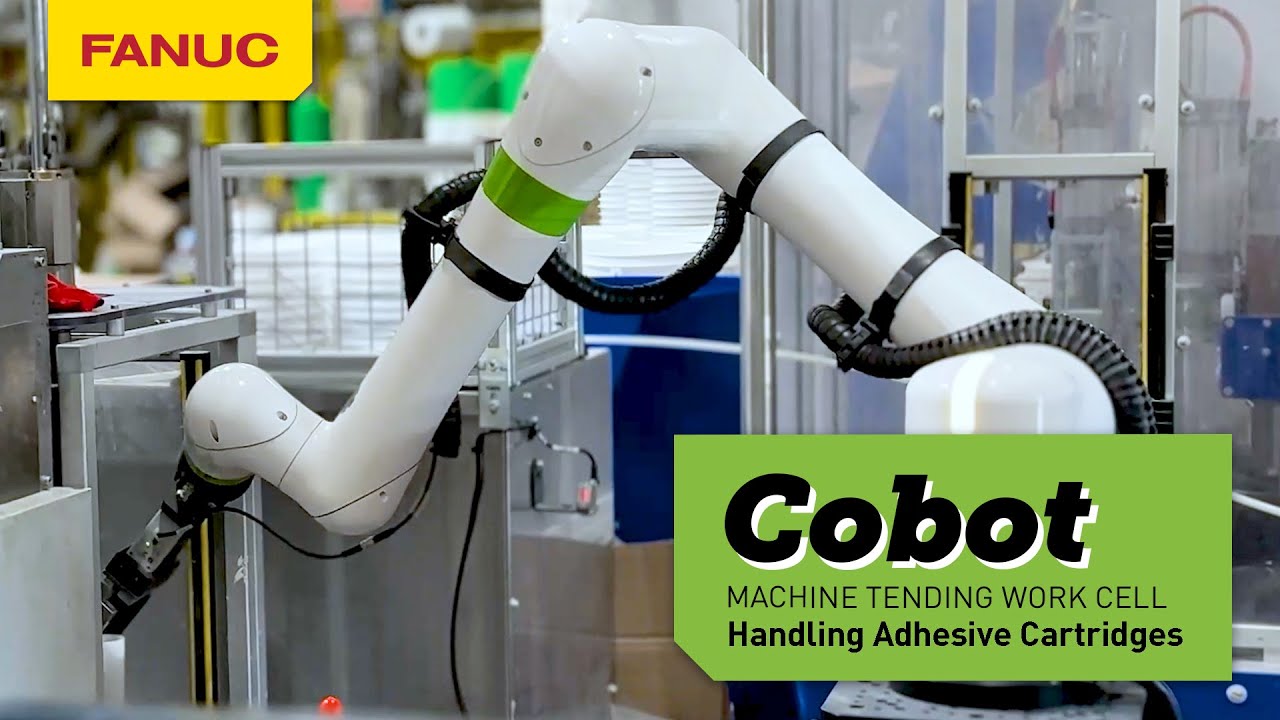 Cycle Times Under 10 Seconds with FANUC CRX Cobot Machine Tending