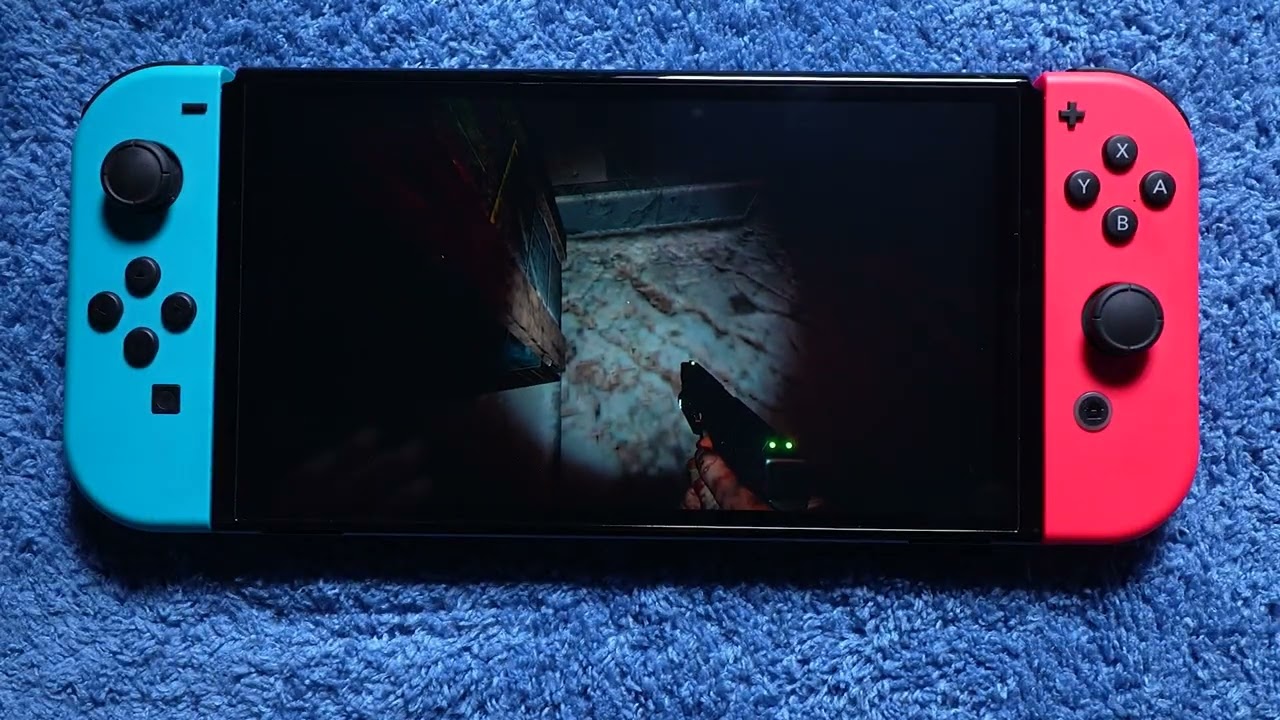 Scream and Steel Horror Story Shooter Gameplay on Nintendo Switch Oled