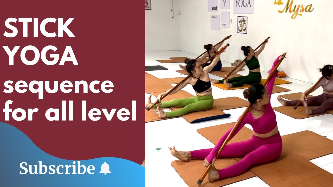 Stick Yoga sequence for all level || 1 hours || DEEPAKDH