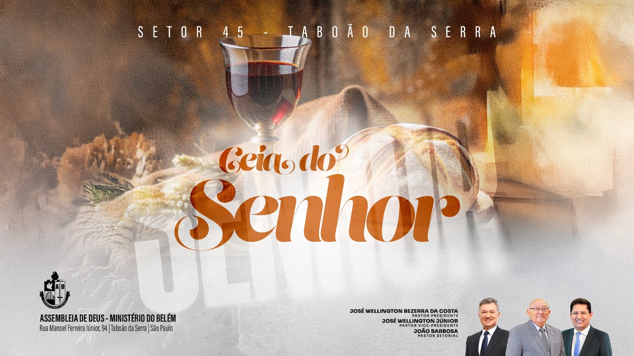 Culto Santa Ceia - Noite 08 02 2026