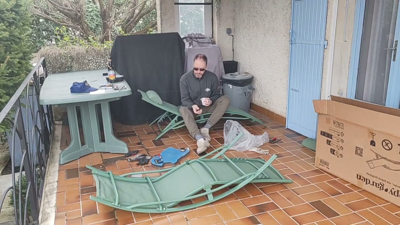 Montage transat Happy Garden