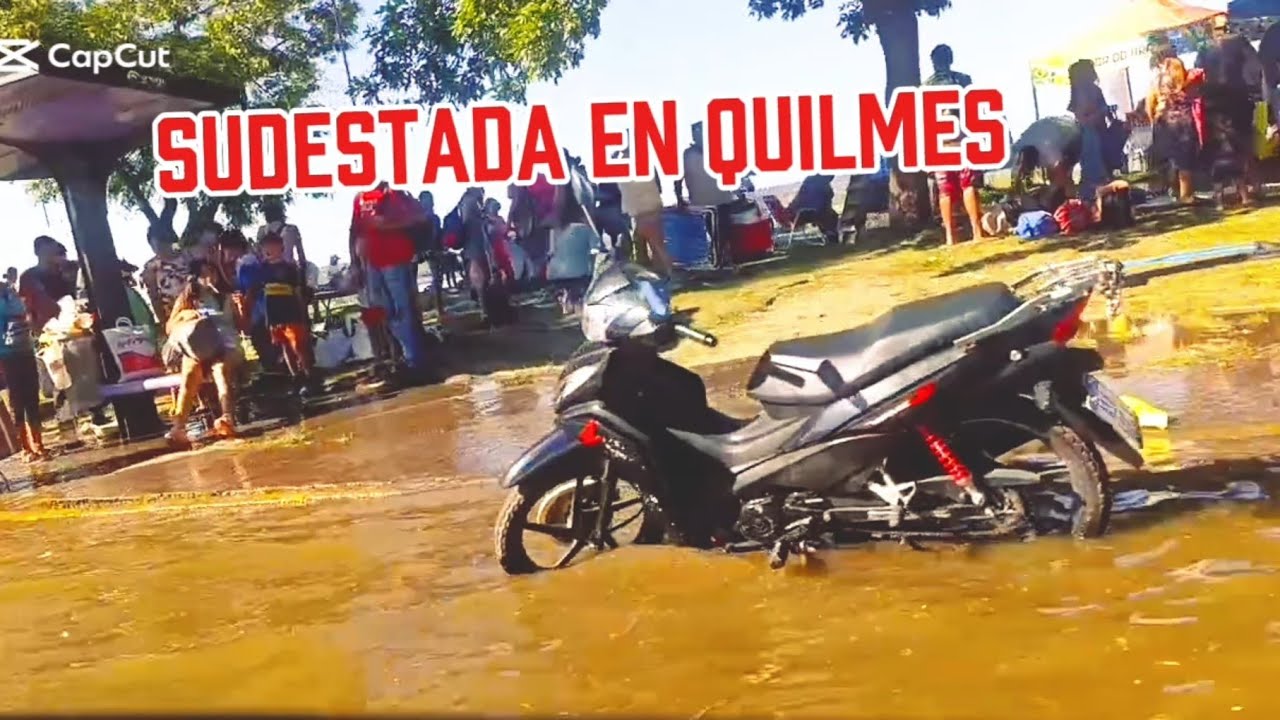 TERRIBLE SUDESTADA EN EL RIO DE QUILMES 😱😱😱