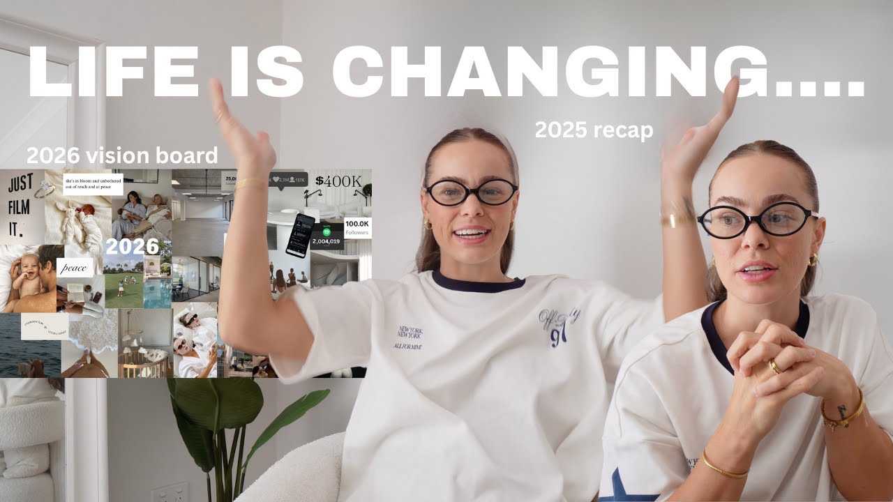 Моя жизнь меняется!!!!! Цели и доска визуализации на 2026 год
