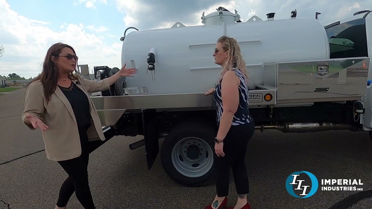Ford F550 Portable Septic Truck with an Engine Driven Pump