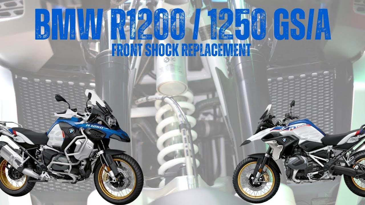 Замена переднего амортизатора BMW R1200/1250 GS/GSA