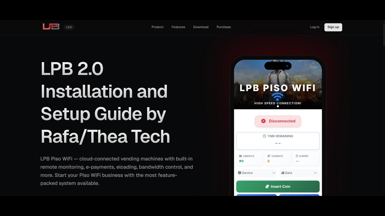 LPB 2.0 PisoWiFi Installation Guide - VLAN, Subvendo, Multi-Vendo & PPPoE Setup