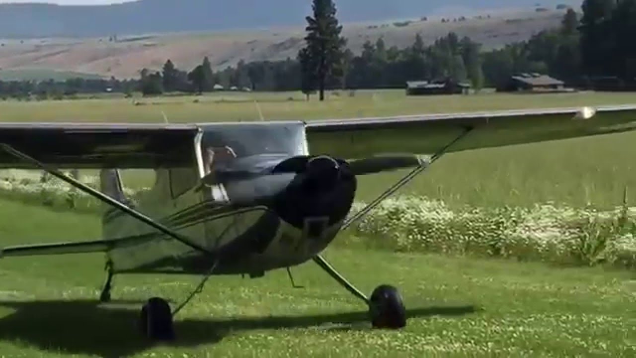 Cessna 170B rebuild w 180 horse