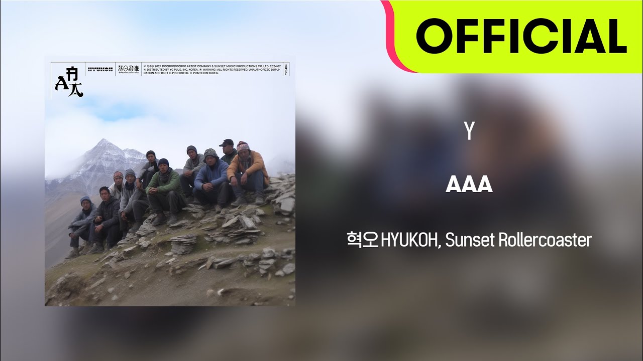 [Official Audio] HYUKOH(혁오), Sunset Rollercoaster - Y