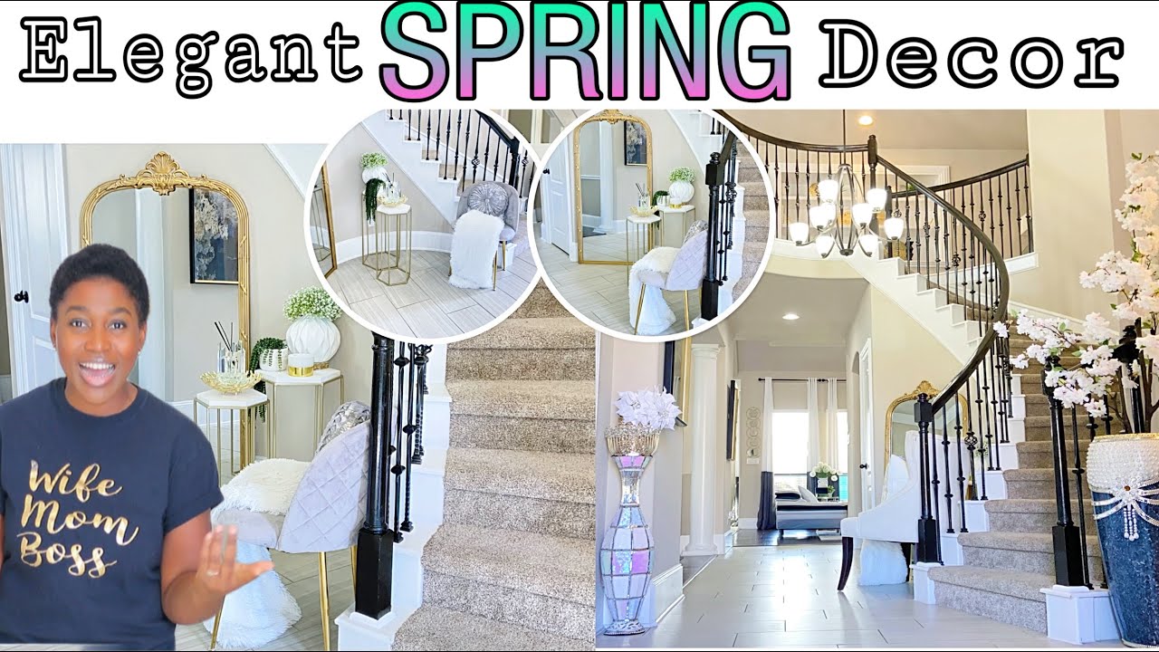 EXTREME GLAM ENTRYWAY DECOR 2022 DECORATE WITH ME