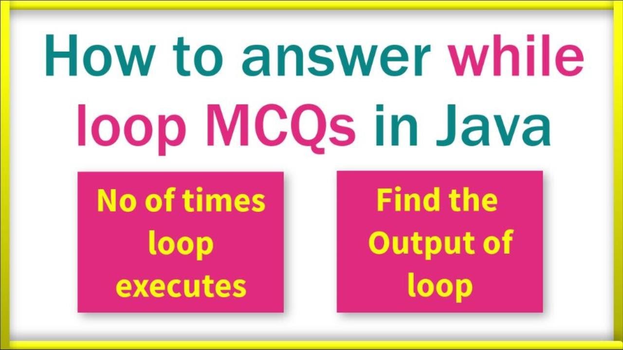 Как решить MCQ на Java