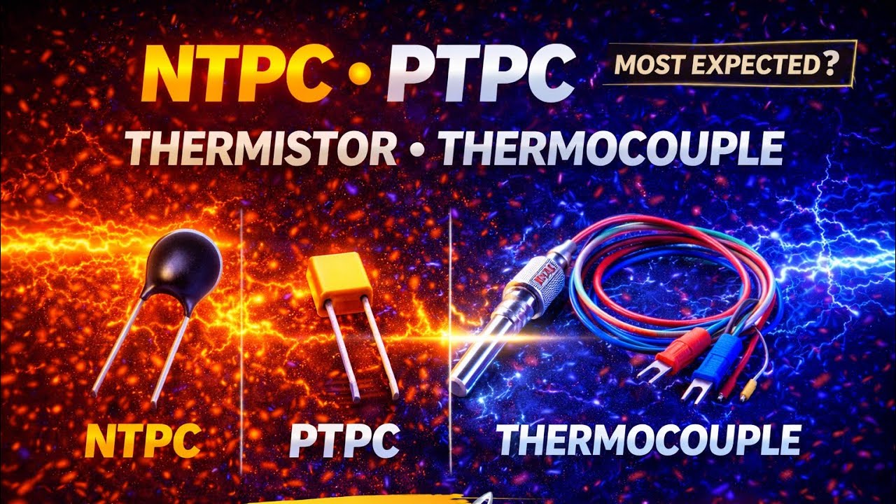 Thermistor, NTC,PTC, Thermo Coupler