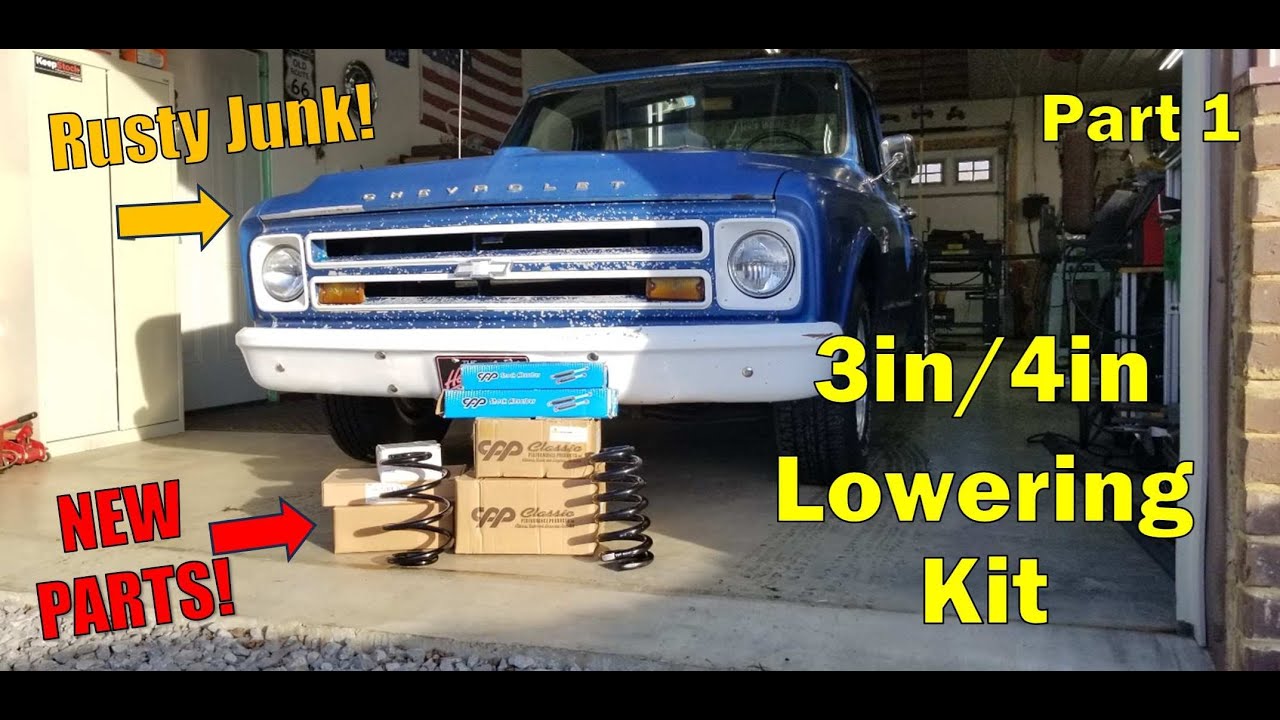 Lowering My 1967 C10! CPP Lowering Kit!