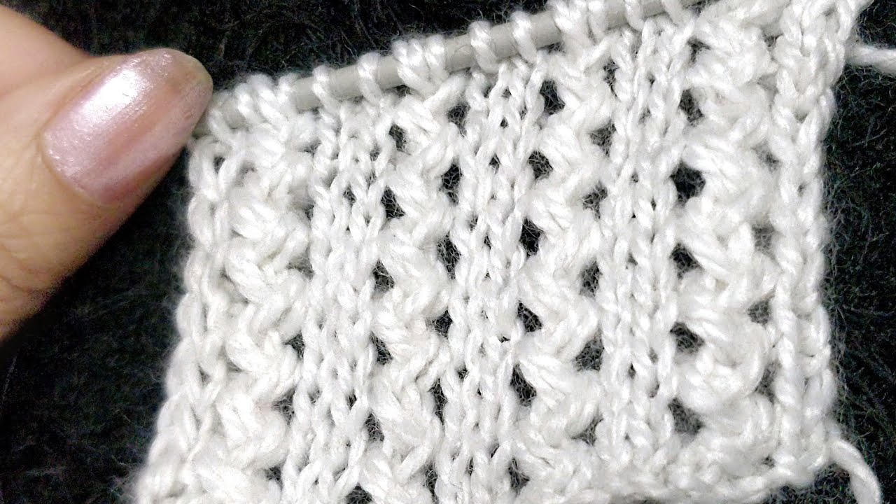 बहुत आसान दो सलाई की बुनाई, Easy Zig Zag Knit Pattern for Border, Neck warmer, Baby Cardigan, Cap