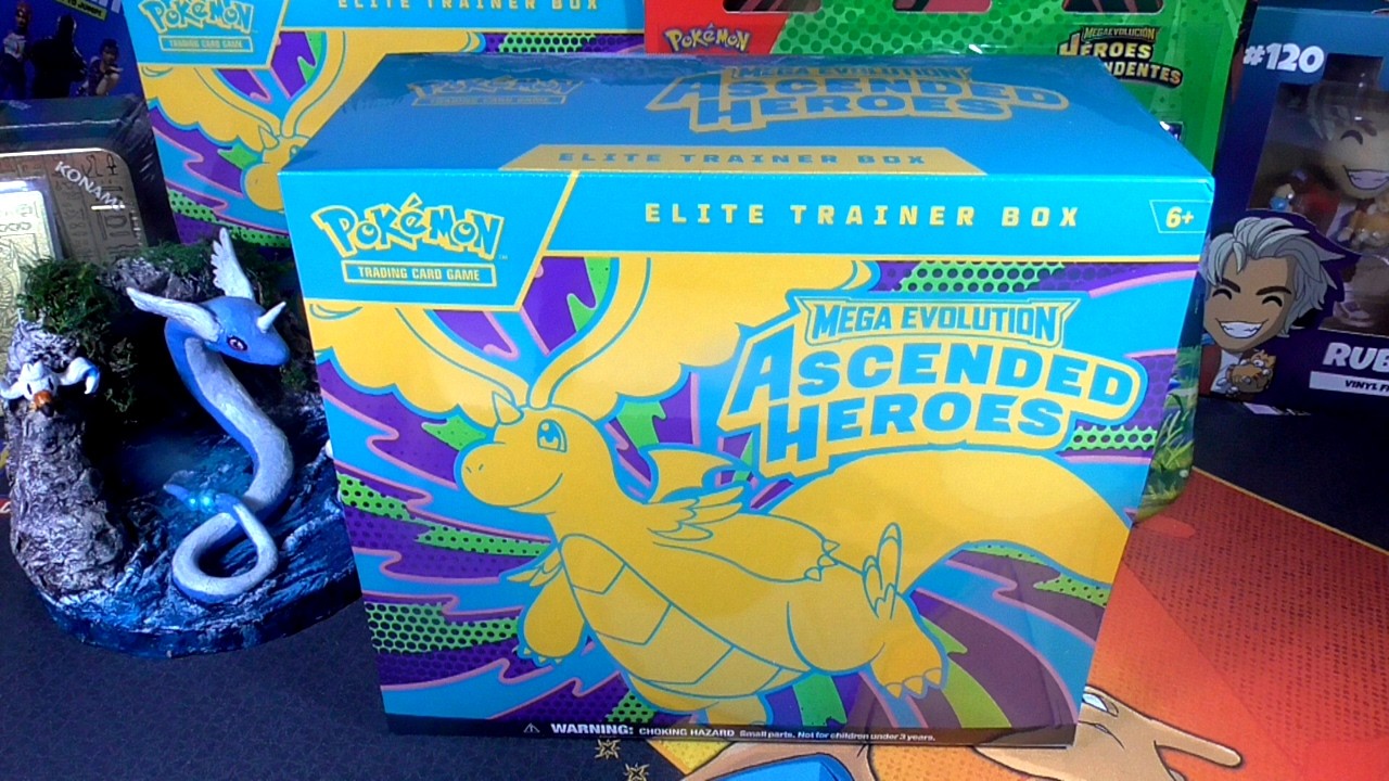 Abriendo una elite trainer box de Ascended Heroes / Heroes Ascendentes