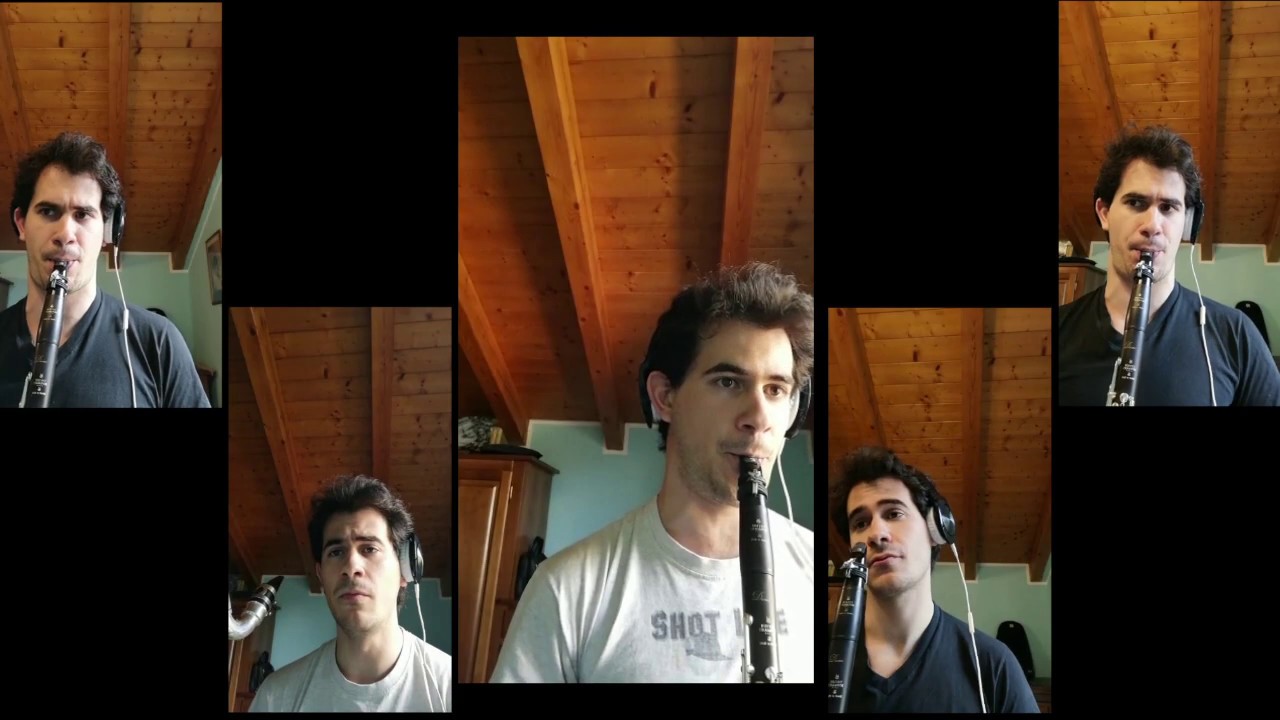 Quintetto K581 di W.A.Mozart per soli clarinetti (esposizione)