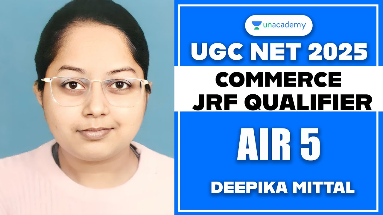 UGC NET Jan 2025 Commerce Ranker Interview | UGC NET Commerce Topper AIR 5