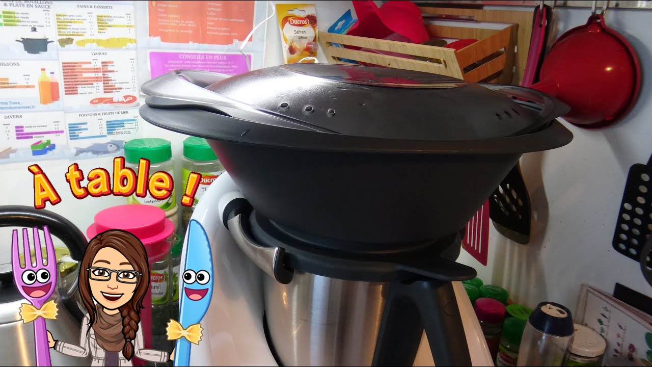 Les fonctions du thermomix #1 la cuisson vapeur