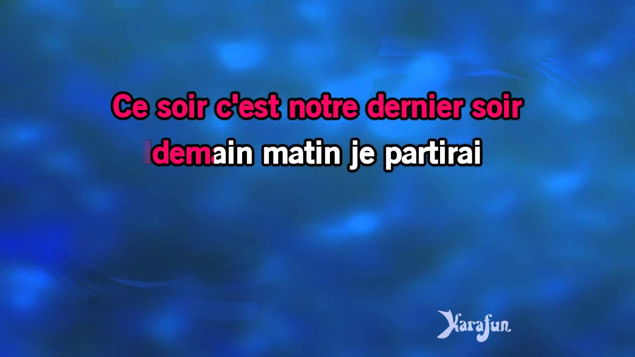 Karaoké Acropolis Adieu - Mireille Mathieu *