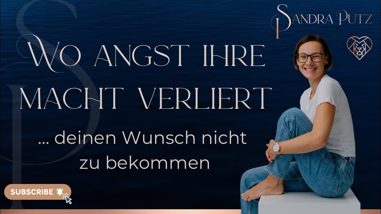 Manifestieren | Wo Angst ihre Macht verliert, deinen Wunsch nicht zu bekommen.