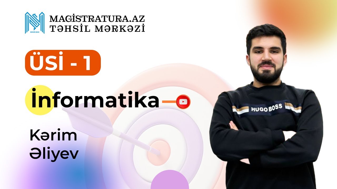 MAGİSTRATURA.AZ - İNFORMATİKA - ÜSİ - 1