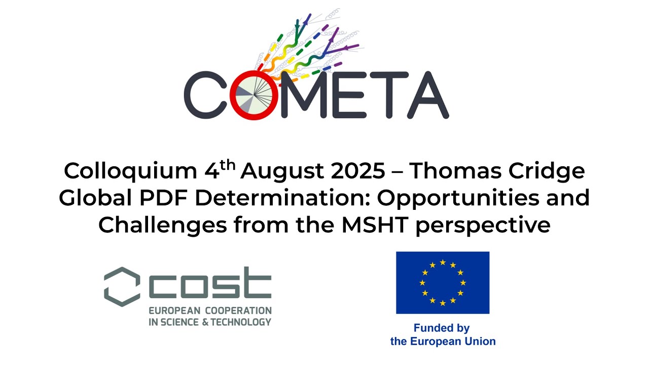 Thomas Cridge &ndash; Parton Distribution Functions &ndash; COMETA Colloquium 04/08/2025