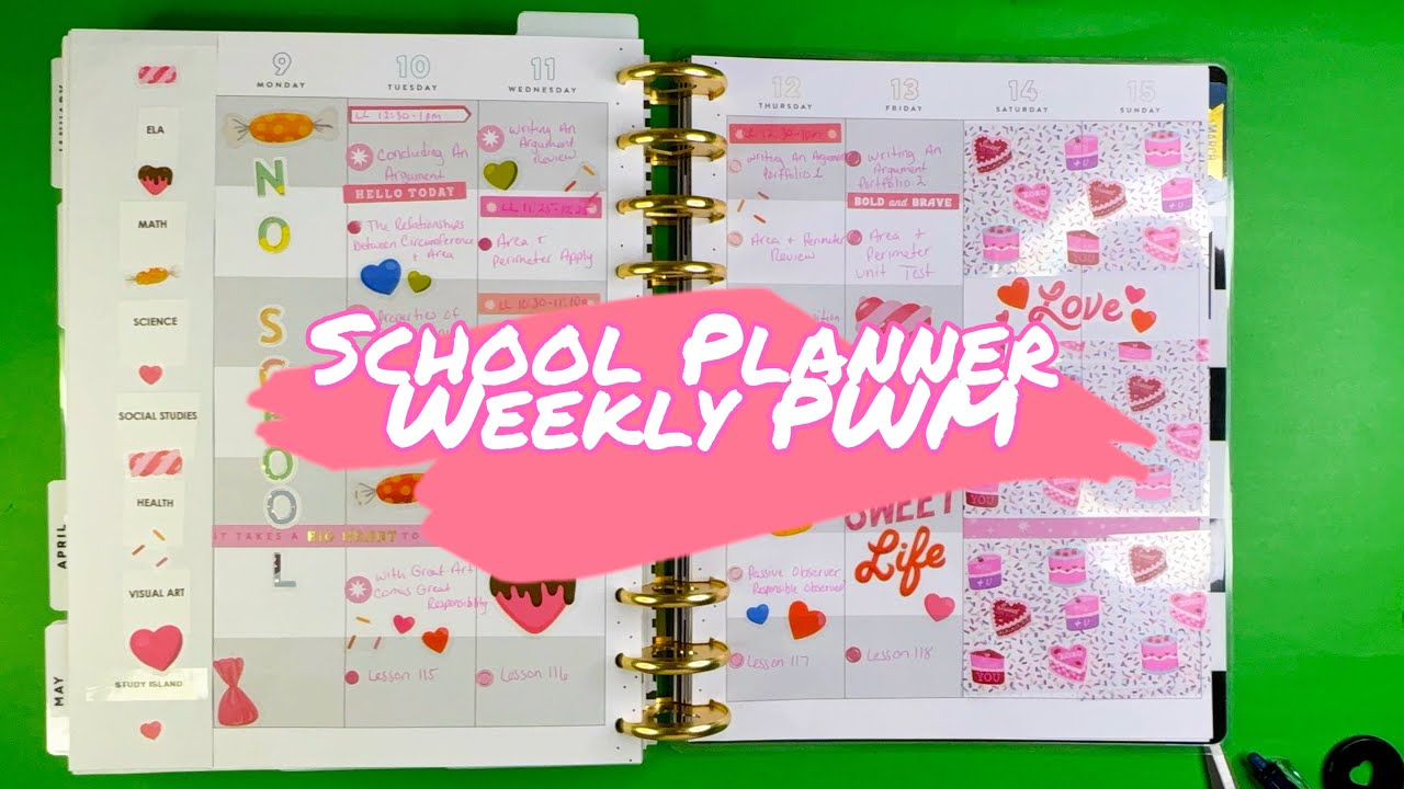 School Planner PWM-Valentine Week