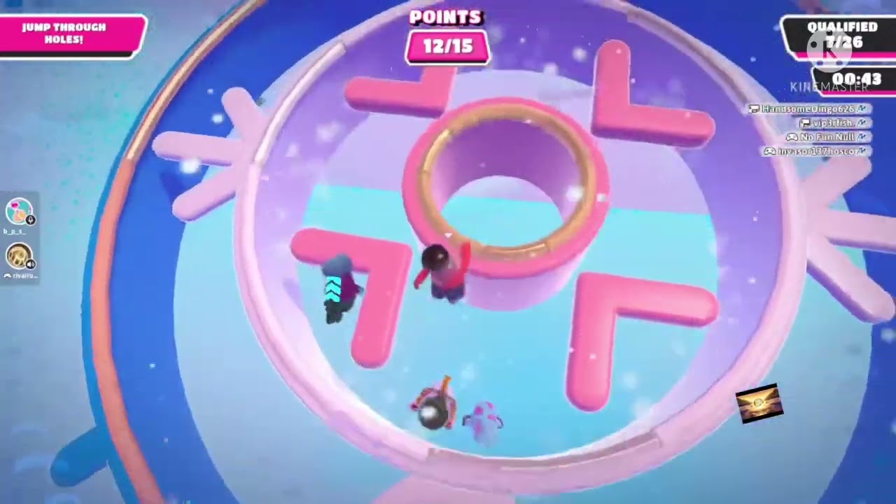 I WENT THROUGH TWO HOOPS? Ski yeet epic play