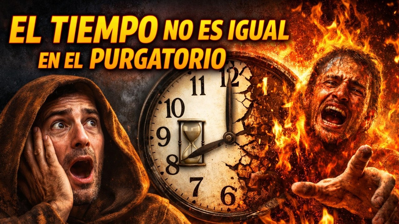 “En el Purgatorio unas HORAS parecen AÑOS… La historia real que hizo temblar a un monje”