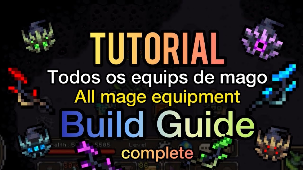 Curse of Aros - Tutorial Completo Oficial - (ALL MAGE EQUIPMENT) - Build Guide