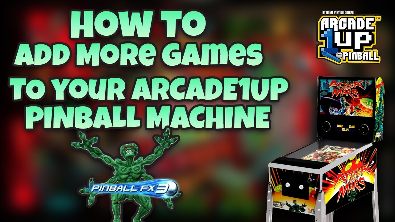 Arcade1Up Pinball Mod Tutorial - Part 1