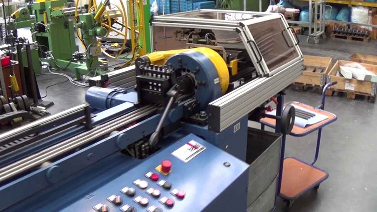 STACO Ablängmaschine Amh4 Vollautomat 3fach  Ø18