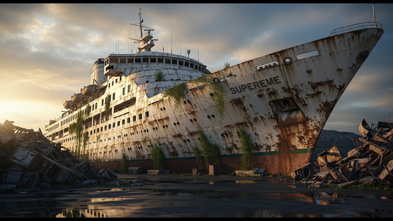 The Abandoned Luxury Supereme Ship Restored to Like New Condition - Full Restoration Process
