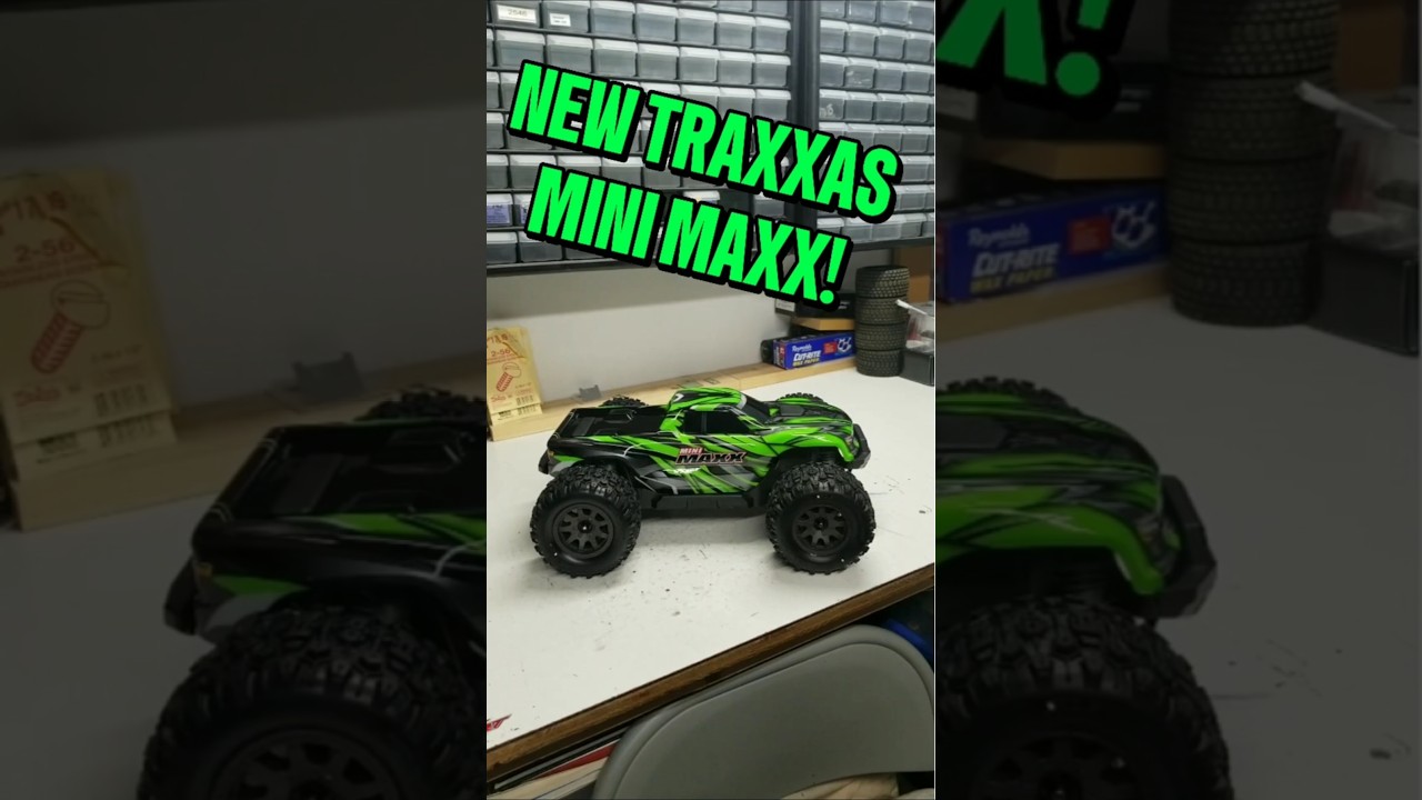 Traxxas Mini Maxx Unboxing! #youtube #rc #youtubeshorts #traxxas #minimaxx #unboxing #unboxingvideo