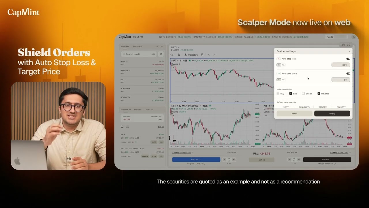 The Ultimate Scalping Setup is Here | CapMint Web Tutorial