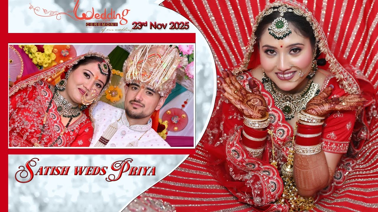 Wedding Highlight:-Satish & Priya By Jyoti Photography Dhalwani Kotli Mandi Mo-no 9459049394