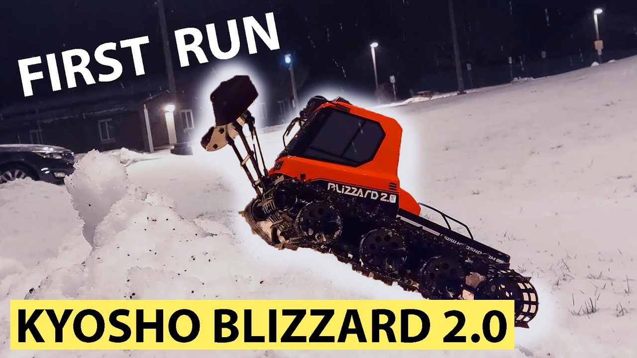 KYOSHO BLIZZARD 2.0  |  First Run & Review, box stock