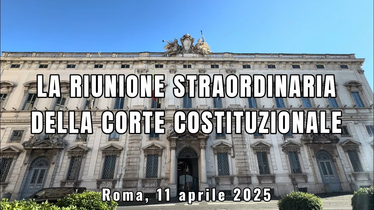 La riunione straordinaria della Corte: Il racconto della giornata