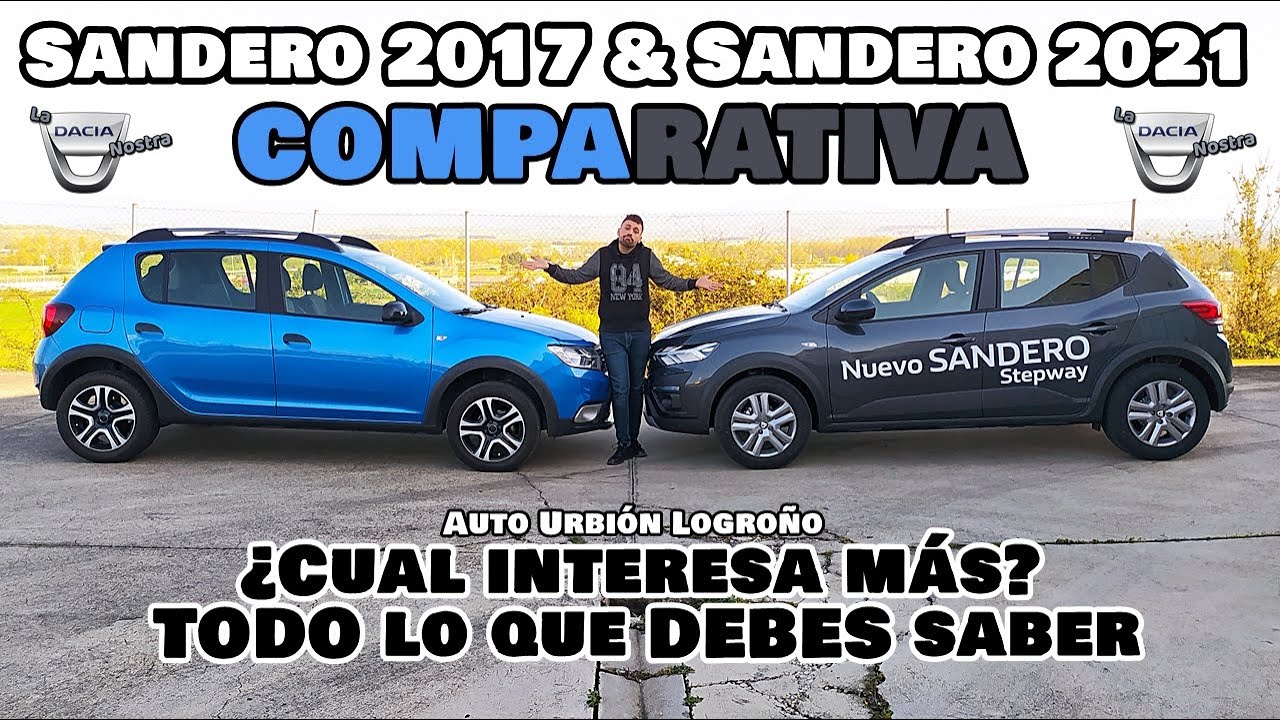 COMPARATIVA | Sandero 2017 & Sandero 2021 | Segunda & Tercera Generación