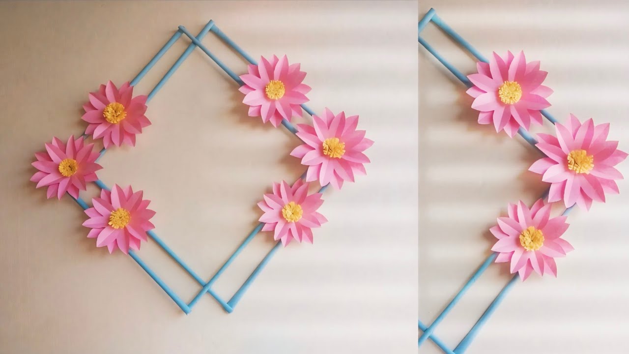 Beautiful Paper Wall Hanging | Easy Wall Decoration Idea