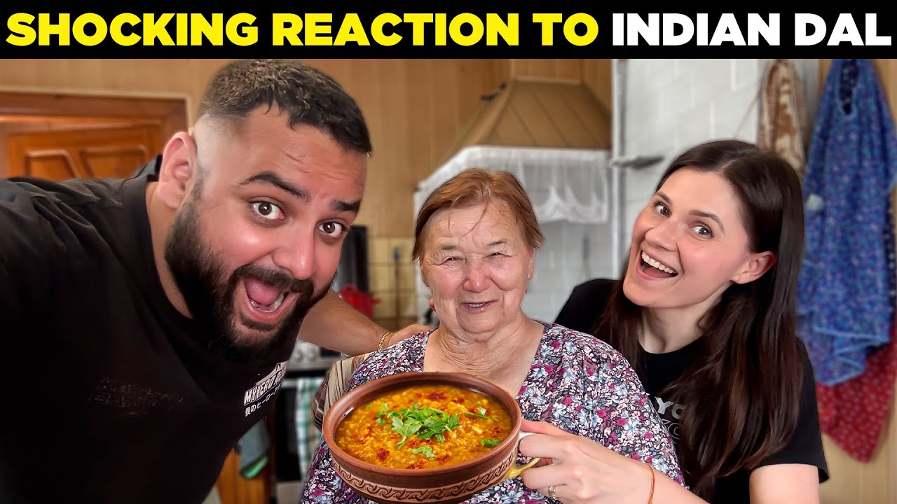 Polish Dadi Tries Indian Dal for the First Time