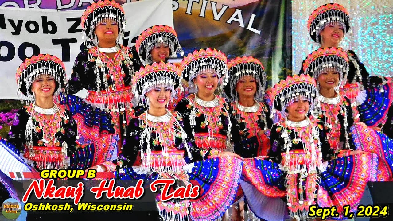 Nkauj Huab Tais -Dance Competition R2 @Hmong Nat'l Labor Day Festival Oshkosh, Wisconsin (9-1-24)