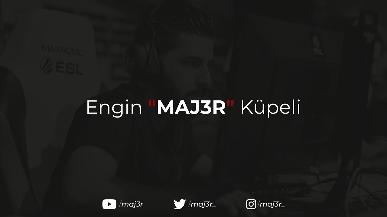 [TR] MAJ3R POV's - FULL FOKUS vs. Apologis | ESEA Advanced - [ENG sub include]