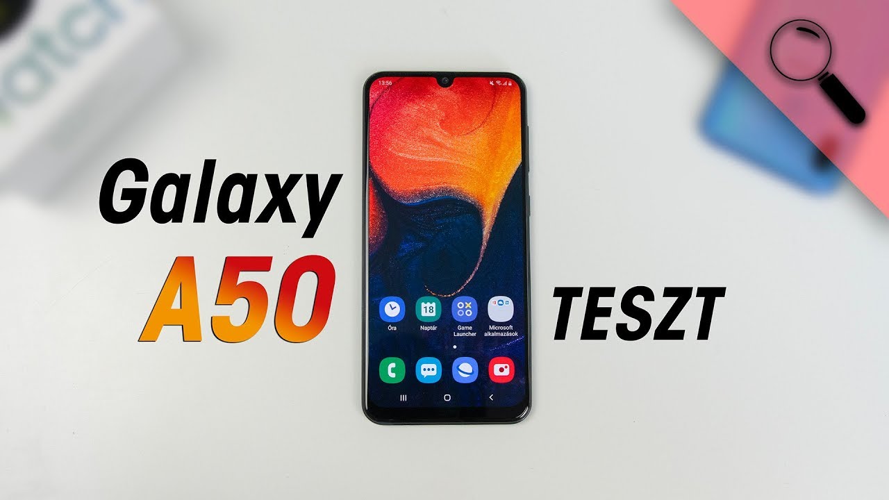 Nem v&eacute;letlen&uuml;l n&eacute;pszerű | Samsung Galaxy A50 teszt