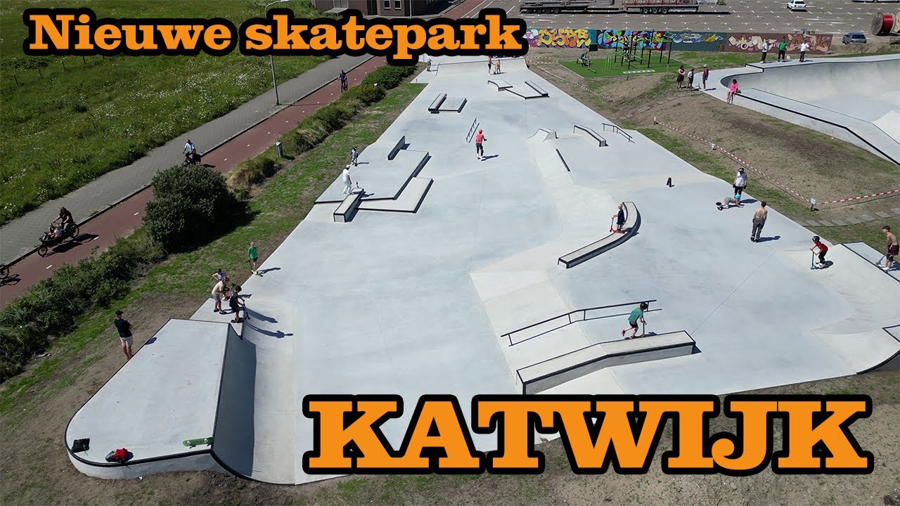 Nieuw skatepark Katwijk